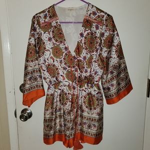 Womens Short Romper - size small